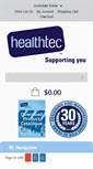Mobile Screenshot of healthtec.com.au